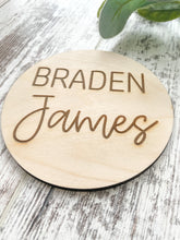 Load image into Gallery viewer, Personalized Name Wood Sign
