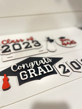 Load image into Gallery viewer, Graduation Tiered Tray DIY Kit
