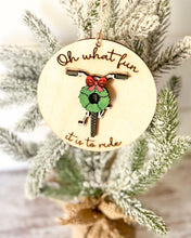 Load image into Gallery viewer, Oh What Fun Bicycle Ornament
