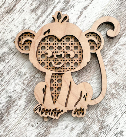 Rattan Safari Animals