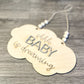Shh Baby is Dreaming Sign