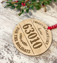 Load image into Gallery viewer, Zip Code Home Ornament
