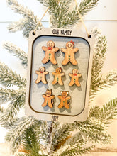 Load image into Gallery viewer, Gingerbread Personalized Ornament

