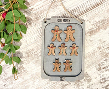 Load image into Gallery viewer, Gingerbread Personalized Ornament
