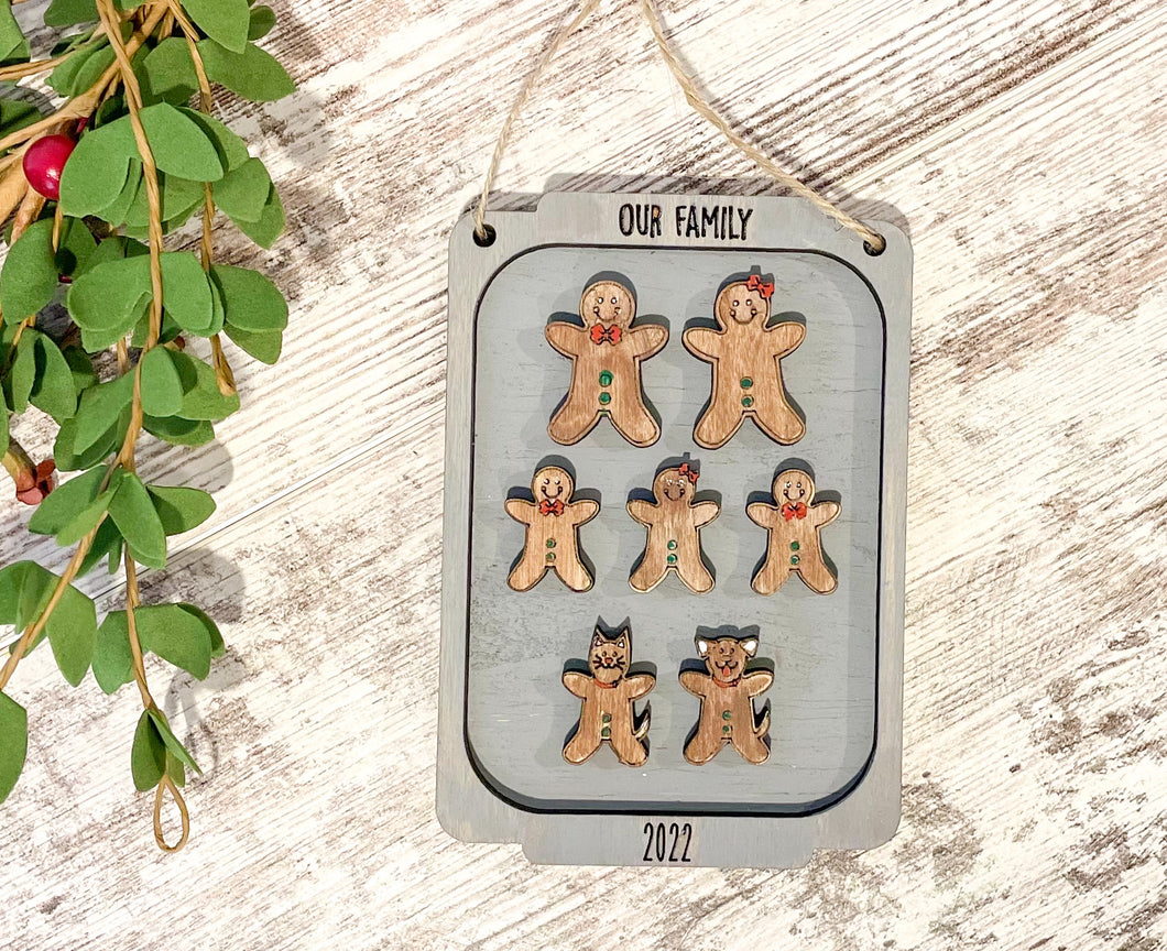 Gingerbread Personalized Ornament