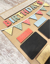 Load image into Gallery viewer, Classroom Birthdays Chalkboard Sign
