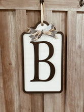Load image into Gallery viewer, Monogrammed Door Hanger
